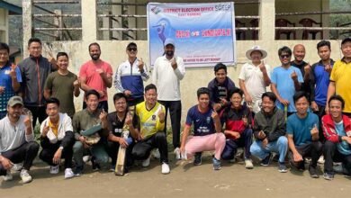 Arunachal: Cricket Match held in Seppa for free, and fair election