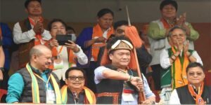 Arunachal Elections: Pema Khandu launches BJP campaign in Pasighat