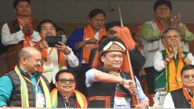 Arunachal Elections: Pema Khandu launches BJP campaign in Pasighat