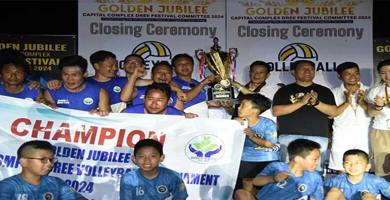 Arunachal: Volleyball Competition conducted to commemorate 50 years of Capital Complex Dree Festival