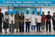 Arunachal: HU organises Prgm on “Exploring New Academic Techniques: Research and Publication through AI Tools.”