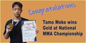 Arunachal: Apatani Youth Tamo Moko wins Gold at National MMA Championship