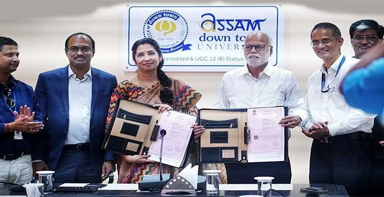 Assam down town University Partners with L&T EduTech to Offer Cutting-Edge Engineering Programs