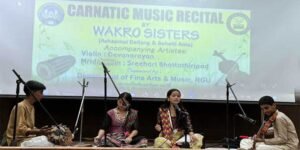 Arunachal: Carnatic Music Recital held at Rajiv Gandhi University