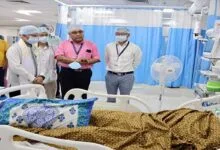 Arunachal: Governor visits TRIHMS, interacts with doctors and patients