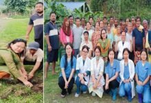 Arunachal: Department of AHV & DD, Nirjuli observes May Day with plantation of saplings