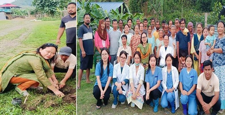 Arunachal: Department of AHV & DD, Nirjuli observes May Day with plantation of saplings