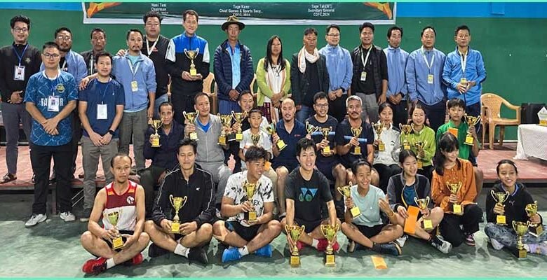Arunachal: CDFC Ziro Badminton Tournament wraps up on high note