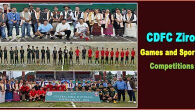 Arunachal: Keni Bagra inaugurates CDFC Ziro Games and Sports competitions