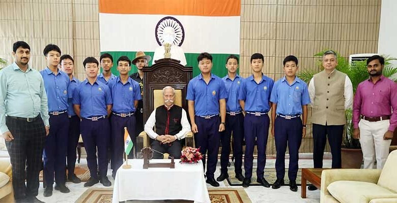 Arunachal: Governor interacts with NDA aspirants