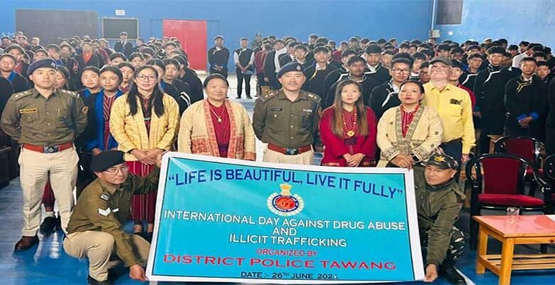 Arunachal: International Day Against Drug Abuse and Illicit Trafficking observed in Tawang