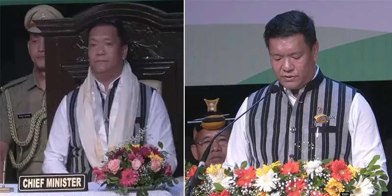 Arunachal Pradesh cm Pema Khandu swearing-in ceremony- LIVE UPDATE