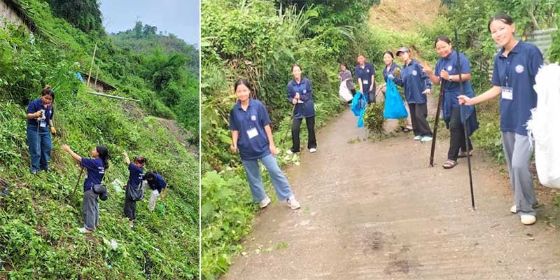 Arunachal: 7 Days DNGC’s NSS camp at Bedhi Bedha Village concludes