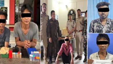 Arunachal: Naharlagun Police arrest five interstate drug peddlers