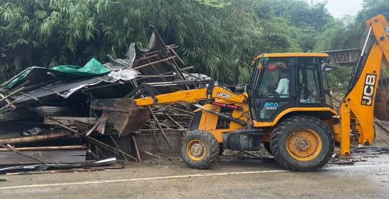 Arunachal: Eviction drive in Itanagar to reduce floods