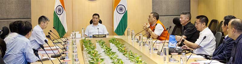 Arunachal: Pema Khandu expresses disappointment over slow progress on NH-415 from Papu Nala to Nirjuli