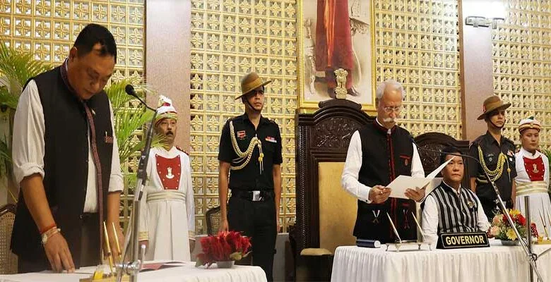 Arunachal: Ninong Ering sworn-in as Pro tem Speaker
