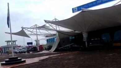 After Jabalpur, Delhi now Canopy Outside Rajkot Airport Terminal Collapsed