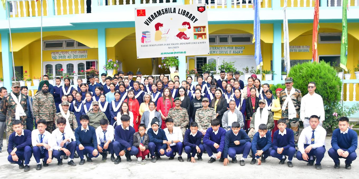 Arunachal: Gajraj Cops donates books, computers and furniture to schools in Jang