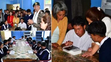 Arunachal: Gajraj Corps donates books, computers and furniture to schools in Jang