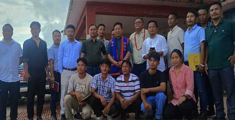 Arunachal: AOA Secretary General Bamang Tago visits Longding