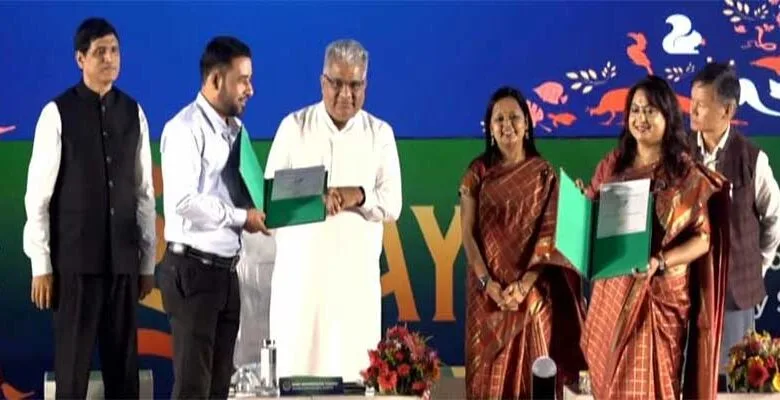 MoU exchange between Himalayan University & Zoological Survey of India