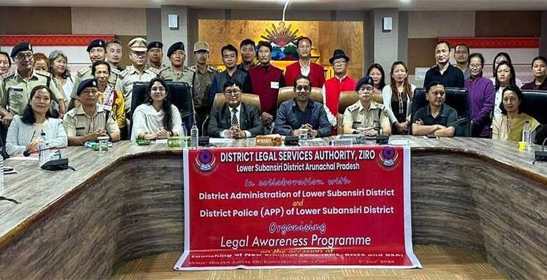 Arunachal: Legal Awareness campaign on New Criminal Law held at Ziro