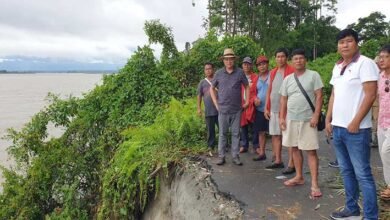 Arunachal: Oken Tayeng, MLA Mebo takes stock of flood damages in Borguli village