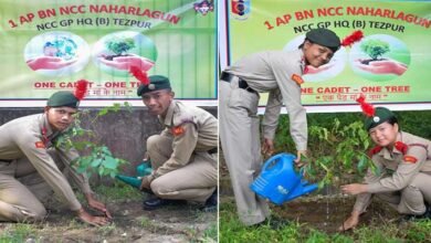 Arunachal: NCC cadets of 1 AP Bn launch ‘One Cadet-One Tree’