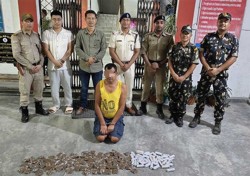 Arunachal: Naharlagun Police Apprehend Drug Peddler, Seize Cannabis