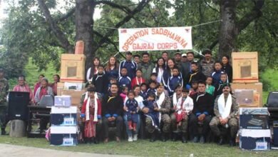 Arunachal: Gajraj Corps Enhances Educational Facilities at Netaji Subhash Chandra Bose Awasiya Vidyalaya in Thingbu