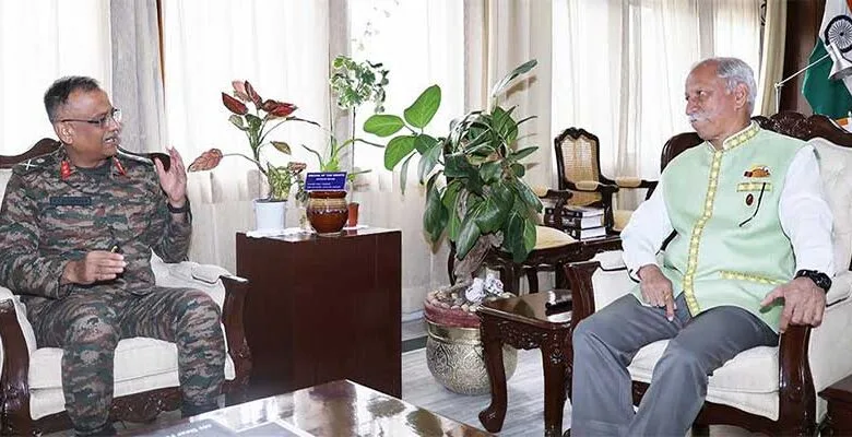 Arunachal: GOC 2 Mountain Division calls on the Governor