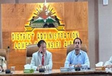 Arunachal: Let us all pool in to make Lower Subansiri a model District, says Hage Appa