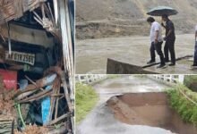 Arunachal Flood: Bridge over Kurung River Washed away, Landslide in several places