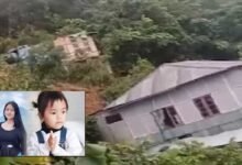 Mizoram: Three member of a family feared dead due to landslide in Aizawl
