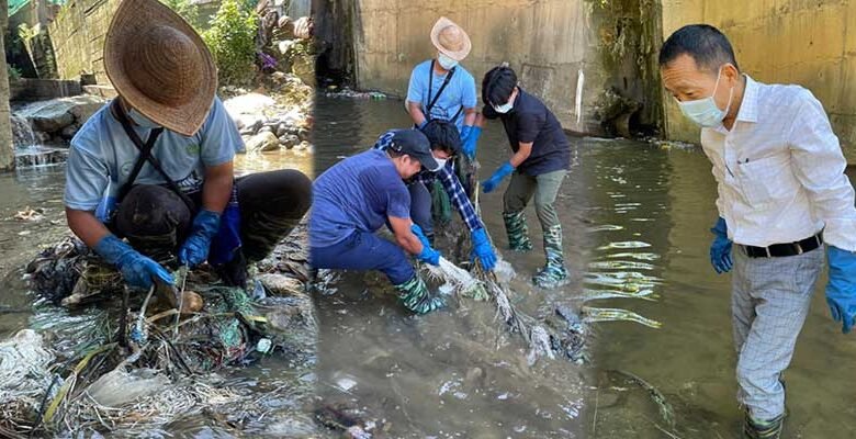 Arunachal: NGOs clean drive removes 840-kg waste from Yagamso River