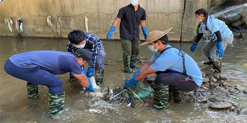 Arunachal: NGOs clean drive removes 840-kg waste from Yagamso River