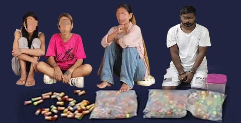 Arunachal: Four Drug Peddlers, Including Three Women, Apprehended with Heroin