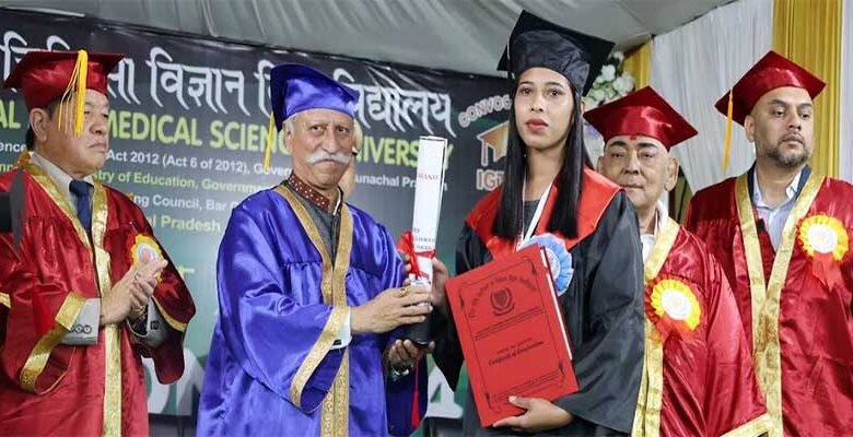 Arunachal: Governor participates in the 3rd Convocation of IGTMS University