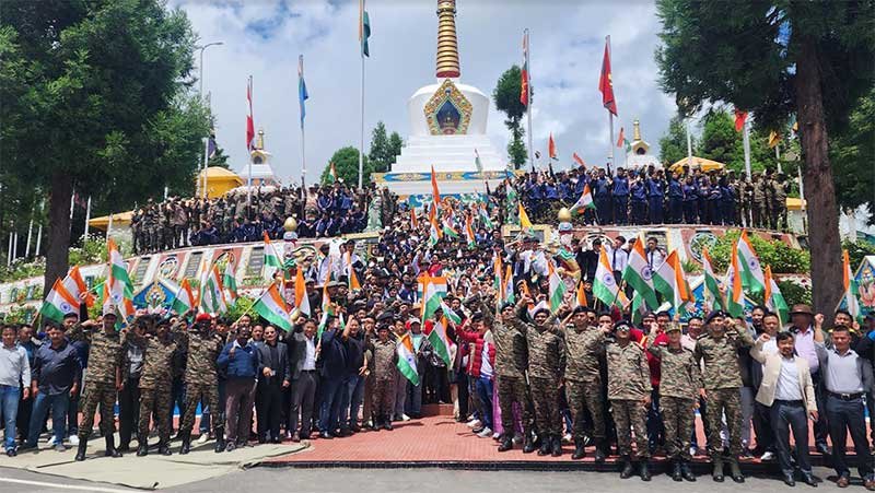 Arunachal: Har Ghar Tiranga Campaign Continues in Tawang