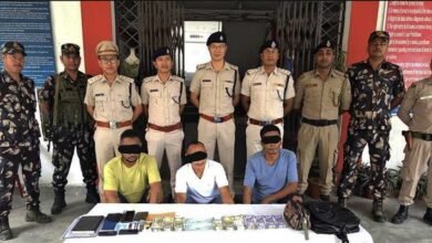 Arunachal: Police Arrest Two Hardcore NSCN-IM cadres, One Over ground Worker and Recover Extortion Money in Naharlagun