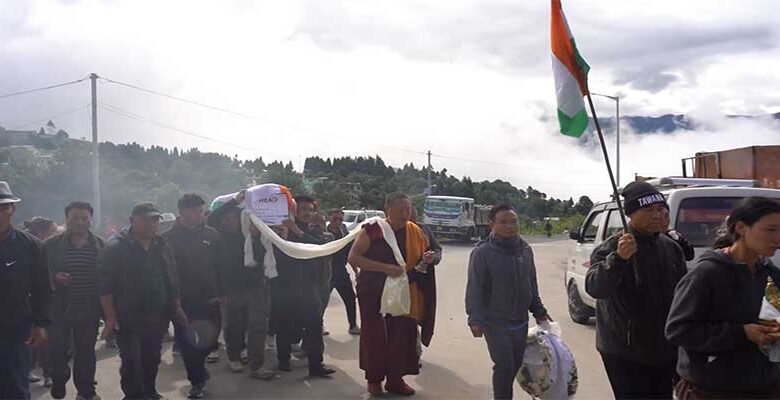 Arunachal: Indian Army observes "Shok Shastra " in Memory of Naik Lham Tsering