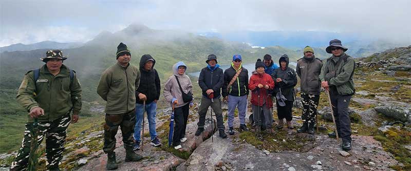 Arunachal: Tawang DDMA team conducts expedition for survey of Glacial lake outburst flood towards Dungchhen Tso