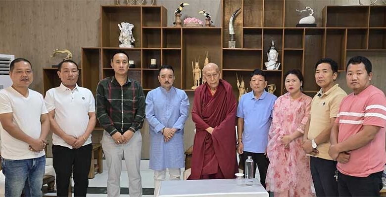 delegation of Tibet Support Group of Arunachal Pradesh meets with former PM of Tibetan Govt-in-Exile