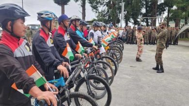 Arunachal: Tiranga Yatra, cycle rally held for Har Ghar Tiranga Campaign in Tawang