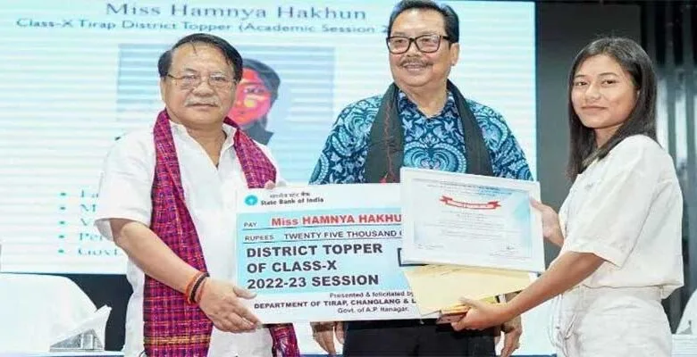 Arunachal: Tirap, Changlang & Longding District Toppers of Class X & XII felicitated