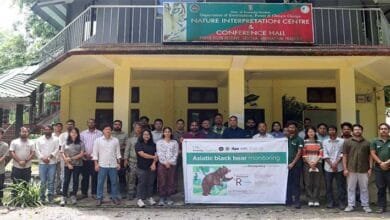 Arunachal: Training program on Asiatic Black Bear Monitoring Held in Pakke Tiger Reserve