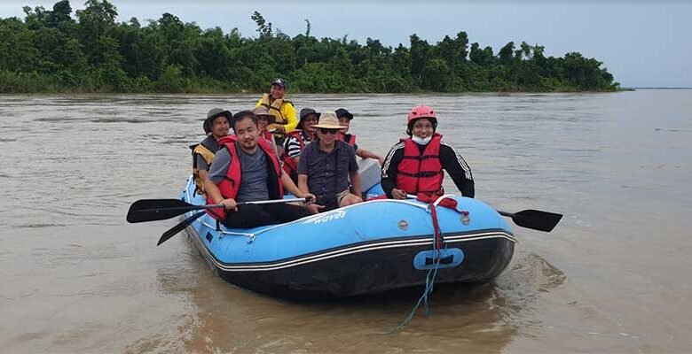 Arunachal: WRD’s Officials, Mebo MLA survey flood erosion areas