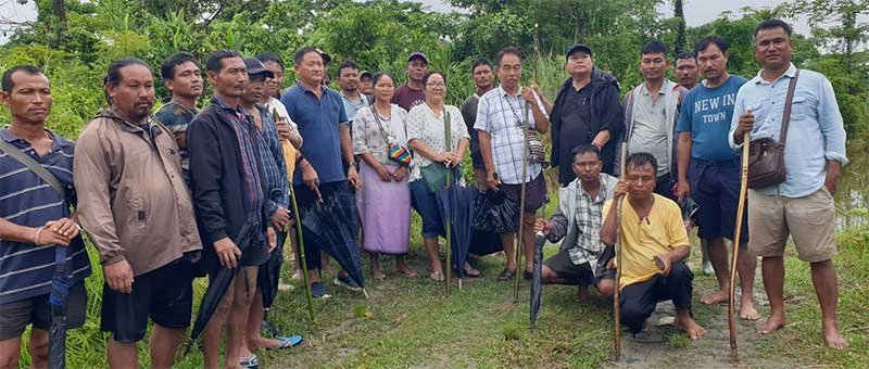 Arunachal: Flood in Siang River damages paddy fields, eroded away 5 families