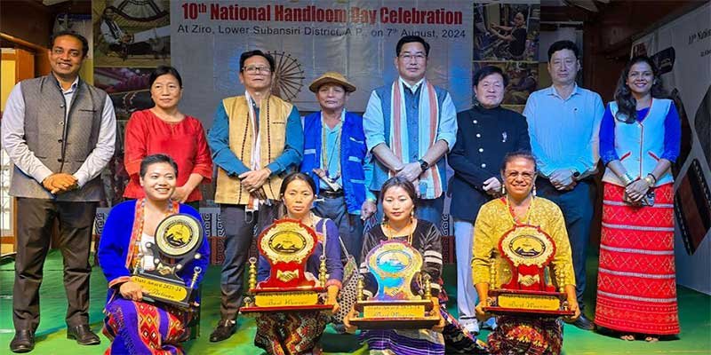 Arunachal: 10th National Handloom Day celebrated at Ziro